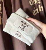 „coffee dog club" Mütze beige
