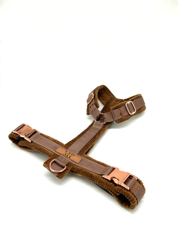 Geschirr Cord „RehbraunXHellbraun“