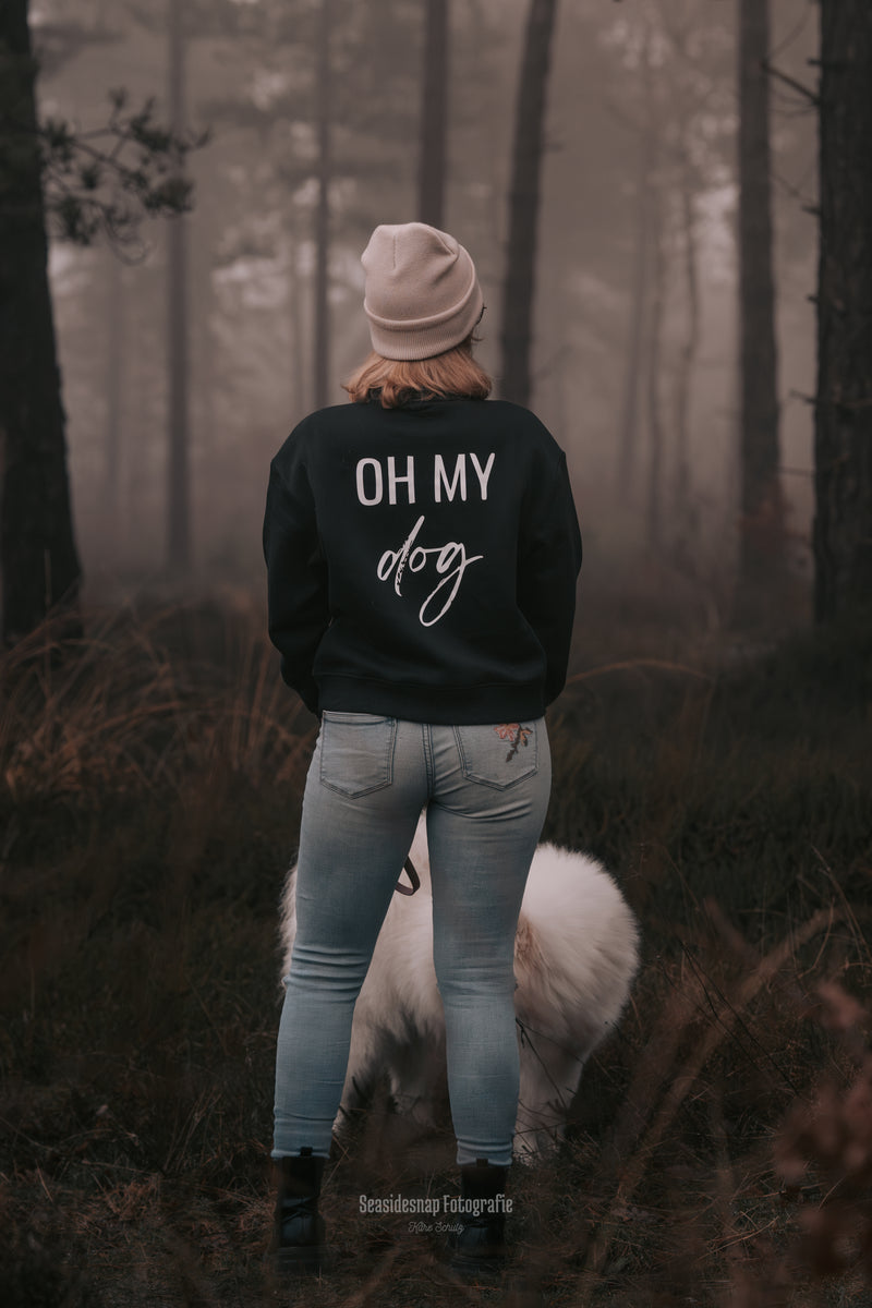 Sweater „oh my dog“ schwarz