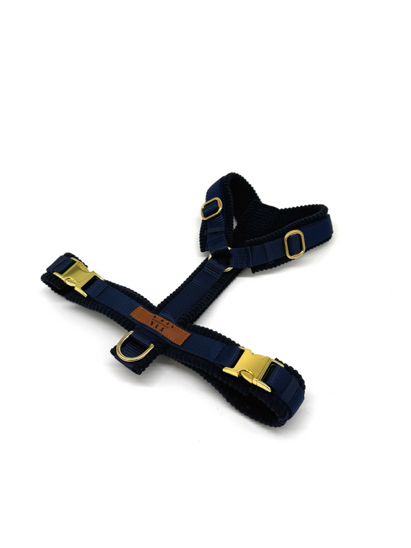 Geschirr Cord „MarineblauXMarineblau“