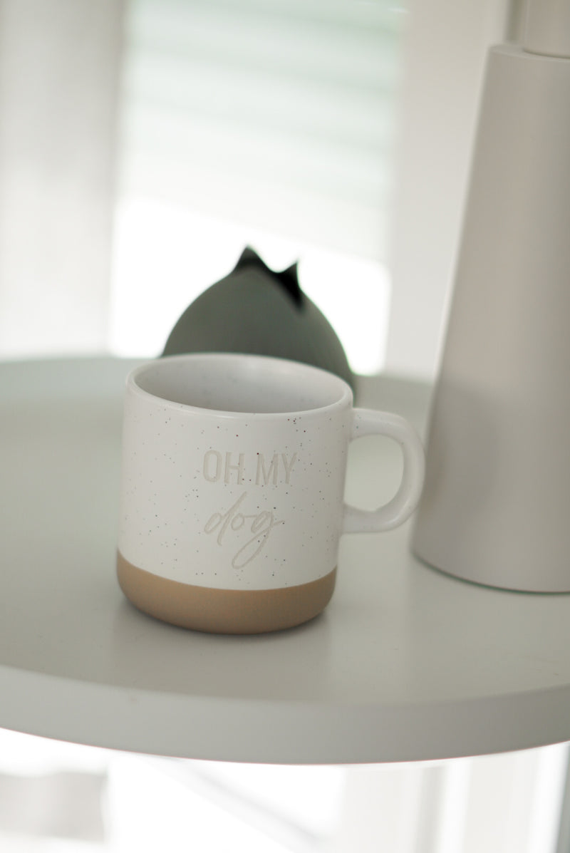 Tasse "Oh my dog" -weiß