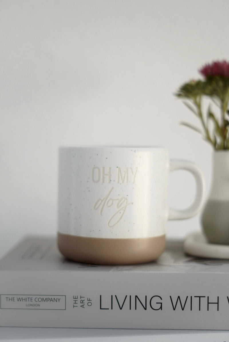 Tasse "Oh my dog" -weiß