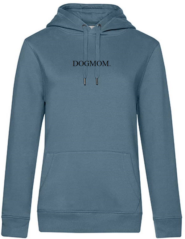 Hoodie DOGMOM. - DOGDAD. Nordic Blue