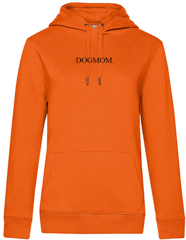 Hoodie DOGMOM. - DOGDAD. Orange